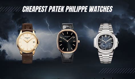 patek philippe moins chere|Patek Philippe cheapest watch price.